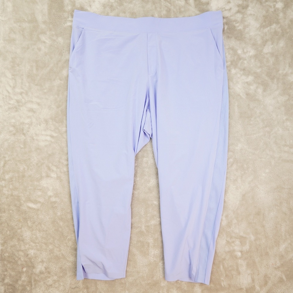 Athleta Brooklyn Ankle Pants Women's 22‎ Periwinkle Purple 198671 City Hiking